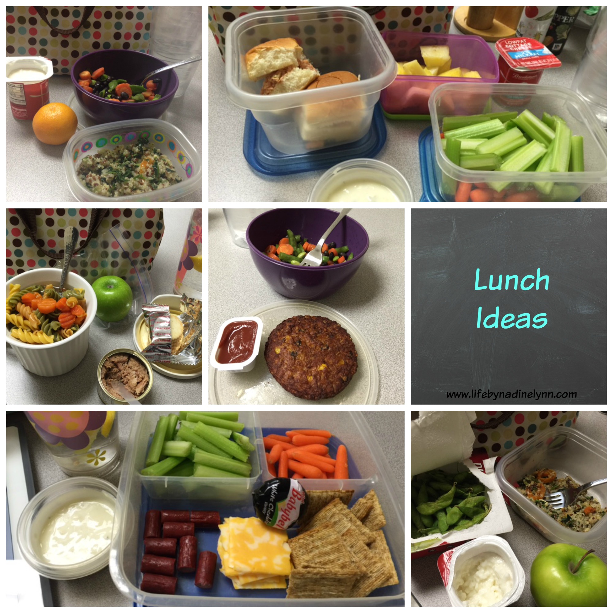 Lunch Idea Collage