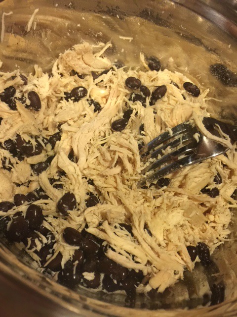 chicken and black beans